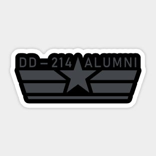 DD 214 Alumni Sticker